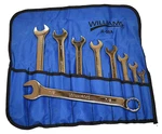 Williams 12PT Offset Combination Wrench 9PC 3/8" - 7/8" Chrome & Pouch New. Fixed Price $75.00.