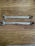 John Deere Metric & Sae 12 Combination 1-1/8" 27MM Wrench PT18551 PT18570. Fixed Price $45.00.