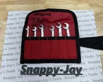 Snap-on Tools 6PC Sae 15 /60 Offset Open-end Ignition Wrench DS806AK. Fixed Price $172.95.