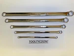 Snap-on Tools Usa New 5PC Sae High Performance Box End Wrench Set XDHF605. Fixed Price $329.95.
