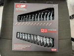 Icon WRFM-12 Professional Flex Metric Ratcheting Wrench Set Piece 56427 New. Fixed Price $134.79.