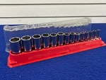Snap-on 14PC 3/8" Pt Sae Xtra Deep Socket Set 214YSFSY (PKM064466). Fixed Price $224.95.