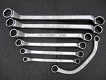 Vintage Lectrolite Tru-fit 7PC Sae Offset Box End Wrench Made Usa. Fixed Price $79.95.