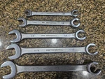 Proto Professional 3/8 3/4 3751-3757 Flare Nut Combo Wrench Set Usa Made Pc. Fixed Price $45.00.