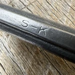 Vintage S-k 5/8" 11/16" Offset Box End Wrench 12-POINT Mechanic Farm Tool Usa. Fixed Price $12.00.