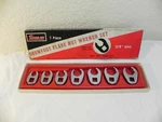 Snap-on 207SFRH Pc 3/8" 6 Pt Sae Flank Drive Flare Nut Crowfoot Wrench Set. Fixed Price $169.99.