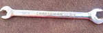 Craftsman A-af Series # 21929 Open End Ratchet Wrench 5/16 X 3/8"". Fixed Price $8.00.