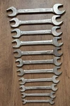 King Dick Slw Series - Comprehensive Set 11 X Whitworth / Bs Sized Spanners .. Fixed Price $64.10.