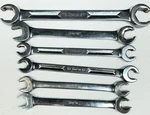 Snap On Flare Nut Wrenches With Combo Various Size Lot Of 6. Fixed Price $80.00.