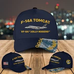 Us Navy F-14A Tomcat Of VF-84 Jolly Rogers Baseball Cap. Fixed Price $25.99.