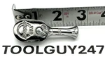 Snap Tools Usa 1/4" Drive Stubby Ratchet TK72 3" Long Dual 80 New. Fixed Price $121.46.