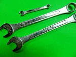 Gedore Combination Wrenches 7, 12, 13 19MM & 3/4" Forged India Point. Fixed Price $19.95.
