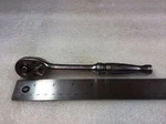 SNAP-ON-#F723A Chrome, Dr., 7-3/8" Long, Quick Release, Ratchet-usa-. Fixed Price $80.99.