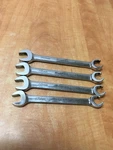 Snap 4PC Metric Flare Nut Open End Combination Wrench Set Rxsm 17MM 20MM. Fixed Price $99.99.