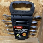 Ampro Metric Geared Ratcheting Wrench 5PC Set New. Fixed Price $25.00.