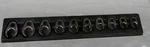 Snap-on 3/8" Drive 10PC Metric Flare Nut Crowfoot Wrench Set 10-19MM #210FRHMA. Fixed Price $199.99.