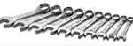 Sk (10) Piece 12 Point Metric Short Combination Chrome Wrench Set. Fixed Price $201.26.