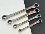 Craftsman Usa 42447 Metric 8-19MM Double Box End Ratcheting Wrench Set, Nos Rare. Fixed Price $199.99.