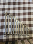 Vintage S-k Tools Lectrolite 10PC Sae Combination Wrench Set Usa & 3PC Craftsman. Fixed Price $95.78.