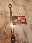 Vintage Plumb WF-84 7/8" 13/16" 12 Point Double Box End Wrench Made Usa. Fixed Price $11.75.