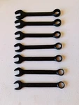 Brand New Snap On#goem Metric Ind Finish 12 Pt Short Combo Wrenches Lot Usa. Fixed Price $125.00.