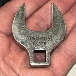 Snap On FCO28 3/8 Drive 7/8 Open End Crowfoot Socket Wrench. Fixed Price $23.99.