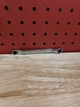 Snap-on Tools XS1214A 3/8" 7/16" Sae 10 Offset Short Box Chrome Wrench Usa. Fixed Price $25.99.