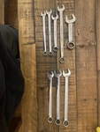 Snap 12PT Combination Wrenches. Fixed Price $150.00.