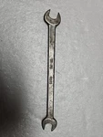 Vintage Tru-fit Lectrolite 9/16" X 1/2" Open End Tappet Wrench 8001 Made Usa. Fixed Price $5.89.