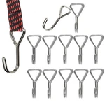 Spiral Hooks 12PCS Tarpaulin Tensioner Stainless Steel Rope With Eye Ha.... Fixed Price $32.20.