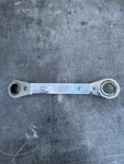 Mac Tools ROW20222 5/8" 11/16" 12 Point Offset Box End Ratcheting Wrench Usa. Fixed Price $11.99.