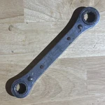 Cornwell 5/8" 11/16" Ratcheting Double Box End Wrench 12 Point RB2022 Usa Read. Fixed Price $10.95.