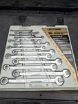 Sears Craftsman Professional 13PC Metric Long Pattern Full Polish Wrench 45964. Fixed Price $299.00.