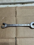 Vintage Mac Tools COB18 9/16" Combination Open End Flare Nut Line Wrench Combo. Fixed Price $12.00.