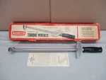 Vtg Craftsman Torque Wrench Model 9-44481 0-100 Ft/lb 1/2" Drive. Fixed Price $40.00.