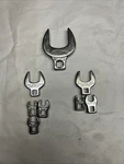 8PC Armstrong Usa Tools Crowfoot Wrench Set Metric & Sae Mix Made In. Fixed Price $25.00.