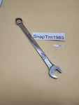 Snap-on OEX32B Sae 1" 12 Point Drive Standard Combination Wrench Usa. Fixed Price $47.99.