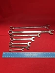Mac Tools 7 Misc Combination Wrenches. Fixed Price $40.00.
