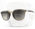 Persol Sunglasses Crystal Taupe Brown Gray Gradient 3186S 1103/71 No Case. Fixed Price $195.00.