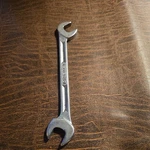 Snap-on Tools V-5216 1/2" Sae Chrome 4 Way Angle Head Open End Wrench Usa. Fixed Price $20.00.