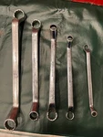 Snap On Tool 5 12-POINT Sae Flank Drive 60 Deep Offset Box Wrench(xo). Fixed Price $110.00.
