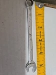 Mac Tools Usa 3/8" Matte Chrome Point Combination Wrench CL12. Fixed Price $13.00.