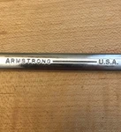 Vintage Armstrong Tools 7/16 3/8 Line Wrench Flare Nut 28-130 Excellent. Fixed Price $12.99.