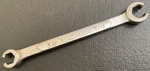 Blackhawk 3/8" X 7/16" Flare Nut Line Wrench Zw 1214 Made Usa. Fixed Price $10.00.