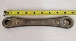Craftsman Ratcheting Double Box End Wrench Sae 12PT. 5/8" 3/4" 9-43684-I. Fixed Price $5.99.