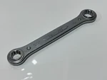 Indestro Select Usa 0705 Sae 5/8" 3/4" Double Box End Ratcheting Wrench, 12 Pt. Fixed Price $34.99.