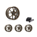 Set Of 18" Bronze Alloy Wheel Rims 5X114.3 Fits Honda Odyssey, RTX4A 5LUG. Fixed Price $1013.77.