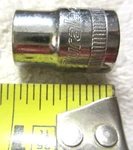 Duralast 50-103 6 Point Socket,vtg TOOL,3/8" DRIVE,10MM Metric. Fixed Price $6.88.