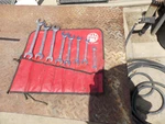 Piece Mac Wrench Set 3/8 Thru 7/8 DR1214 DR2428, SDR9K On Holder. Fixed Price $70.00.