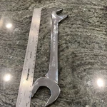 Snap-on SVSM27A 27MM Flank Drive Plus Four Way Angle Head Open End Wrench. Fixed Price $101.95.